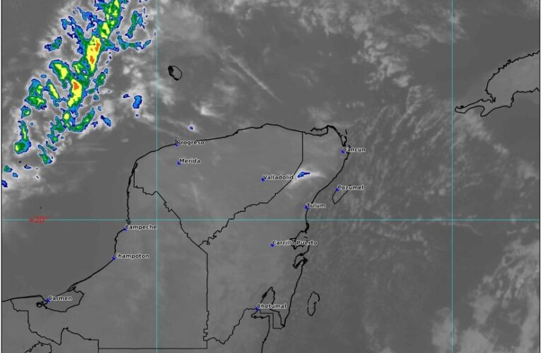 Probabilidad de lluvias aisladas en Quintana Roo