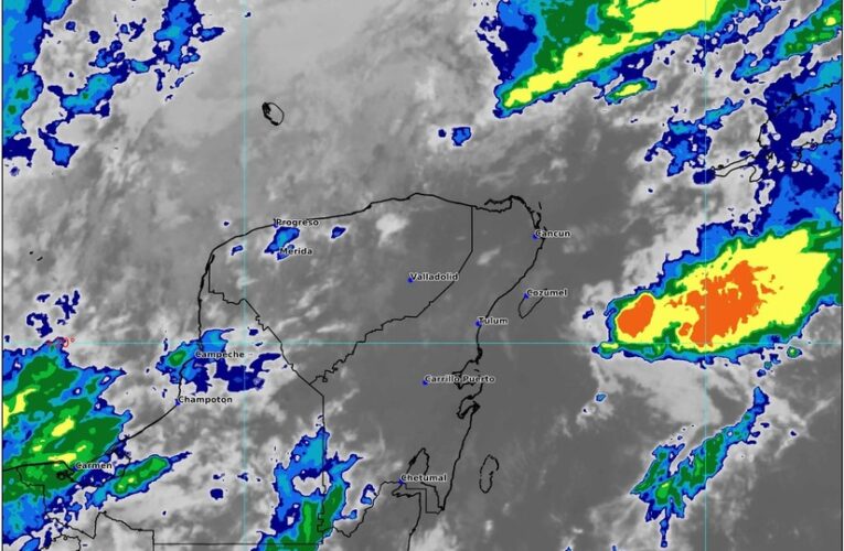 Se esperan lluvias muy fuertes en Quintana Roo