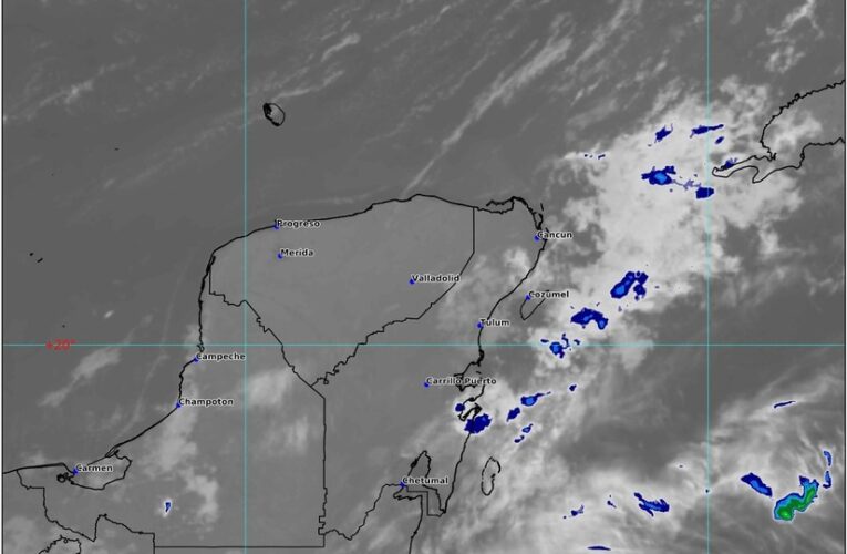 Para Quintana Roo prevén cielo nublado con lluvias aisladas