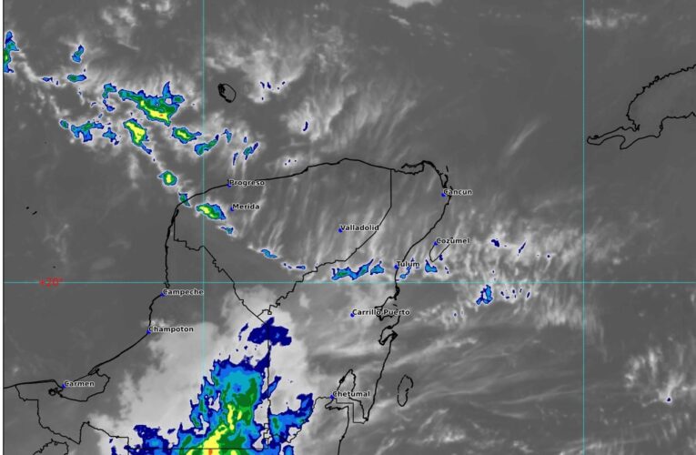 Prevén chubascos y clima muy caluroso