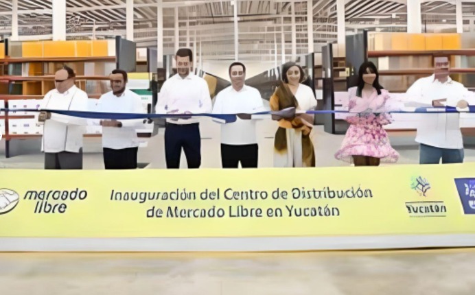 Mercado Libre abre en Yucatán el primer centro de distribución del sureste