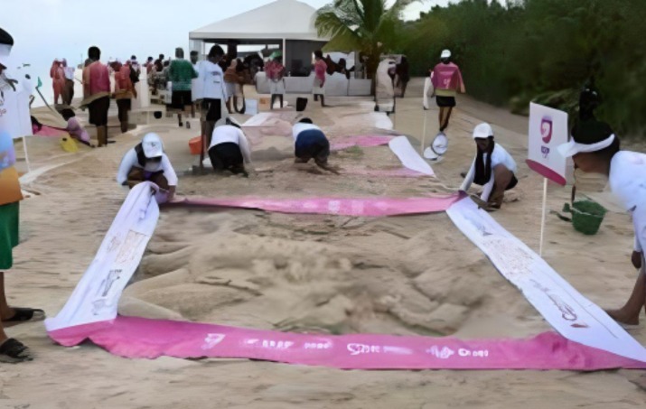 Kantunilkín: Jóvenes ganan concurso de esculturas de arena en Cozumel