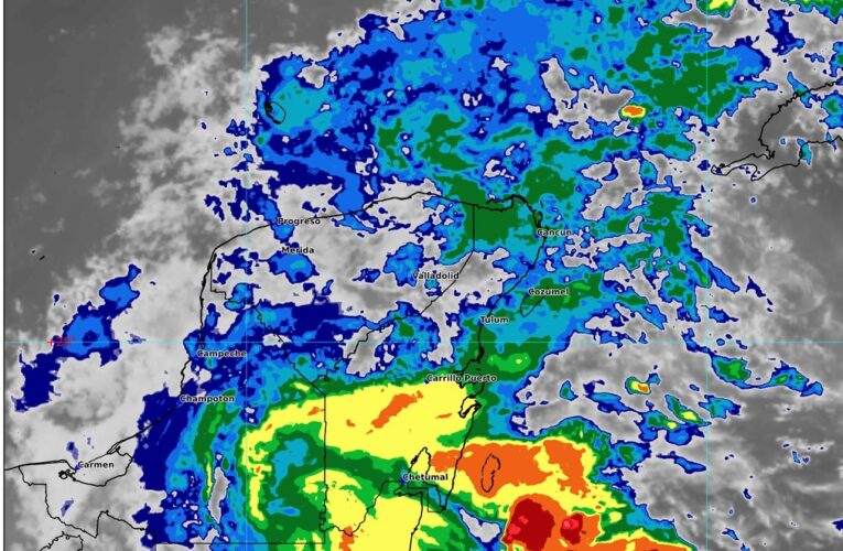 Pronostican lluvias fuertes y clima caluroso para Quintana Roo