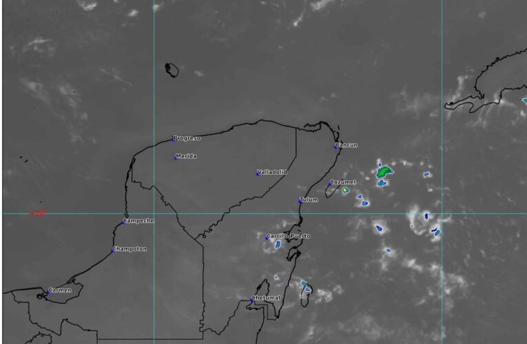 Se esperan temperaturas superiores a los 40°C en la Península de Yucatán