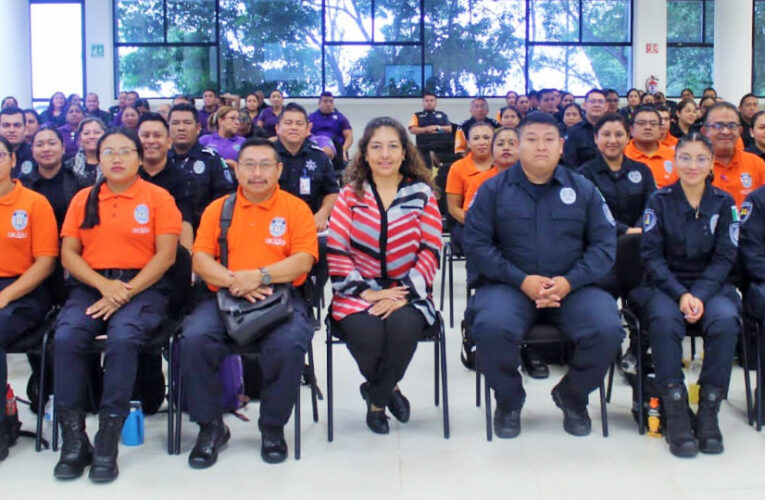 Policía de Cozumel participó en el curso “Formación para el Fortalecimiento del Grupo Especializado de Atención a la Violencia Familiar y de Género”