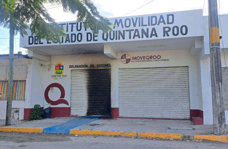 Atacan directamente a las instalaciones del Imoveqroo en Cozumel