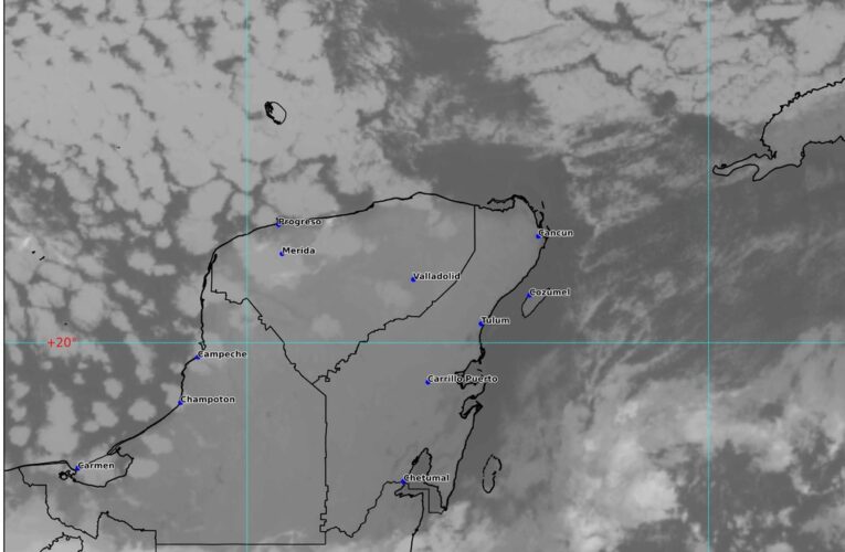 Preven lluvias aisladas en Quintana Roo y Yucatán