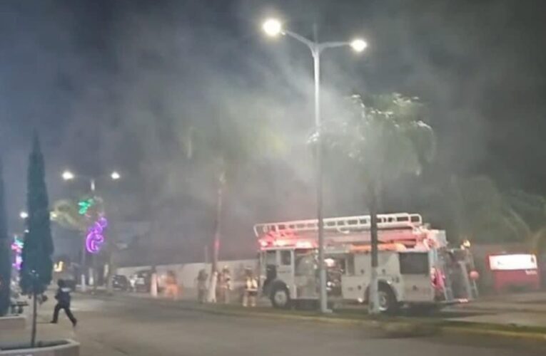 Incendio en estación de CFE desata apagón en Cozumel