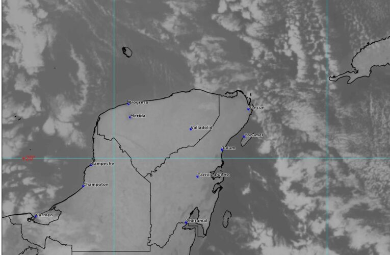 Prevén cielo parcialmente nublado a medio nublado, sin lluvia