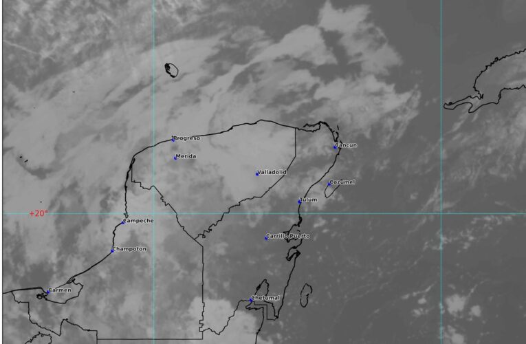 FRENTE FRÍO NÚMERO 39 AFECTARÁ A LA PENÍNSULA DE YUCATÁN