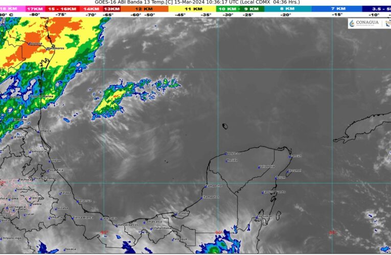 PRONOSTICAN AIRE HÚMEDO Y SURADA EN QUINTANA ROO