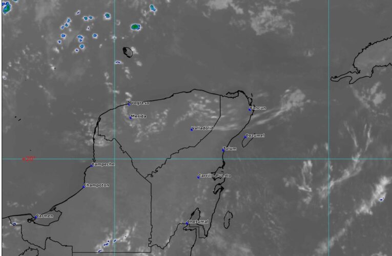 PREVÉN CIELO MEDIO NUBLADO Y LLUVIAS AISLADAS