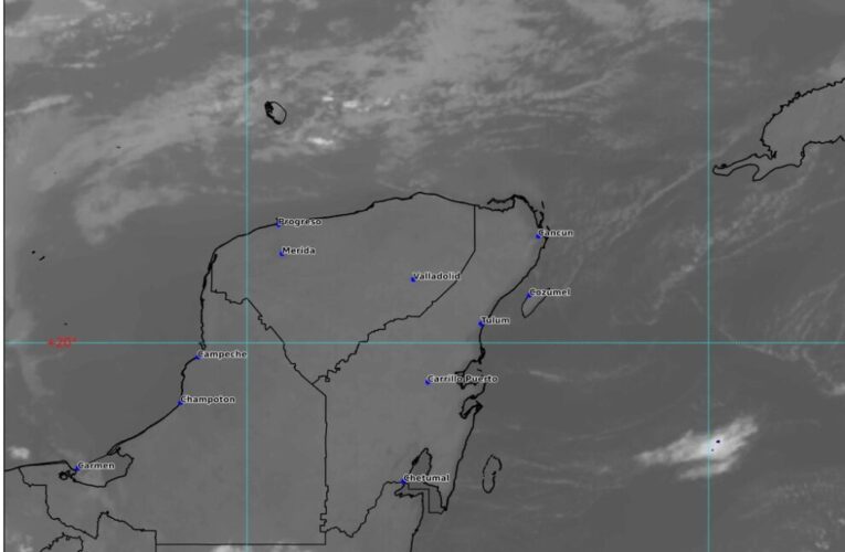 PRONOSTICAN CIELO MEDIO NUBLADO A NUBLADO CON LLUVIAS AISLADAS