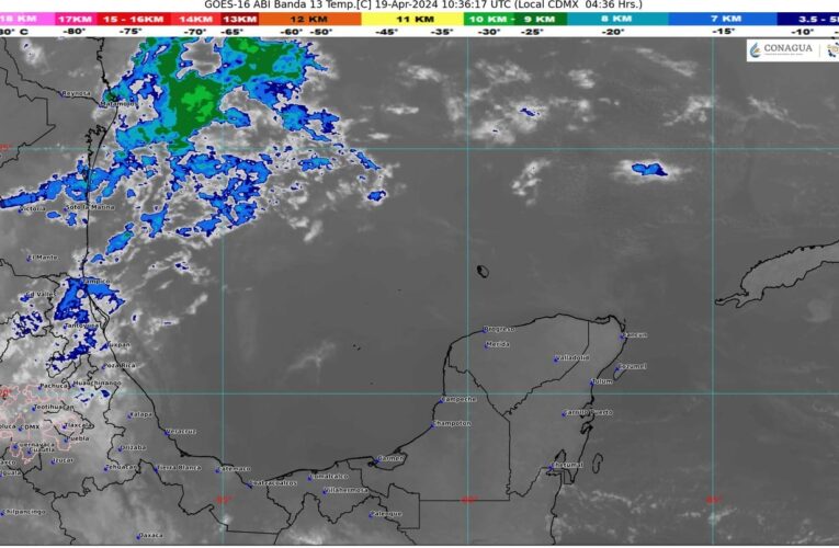 EXISTEN PROBABILIDADES DE LLUVIAS LIGERAS EN QUINTANA ROO