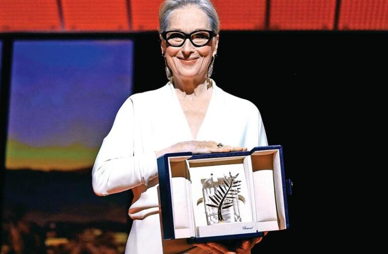 ¡Meryl Streep ilumina Cannes! “su rápido” camino en el arte