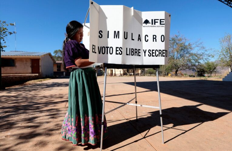 Inician simulacros para llevar el voto a las zonas más remotas de México