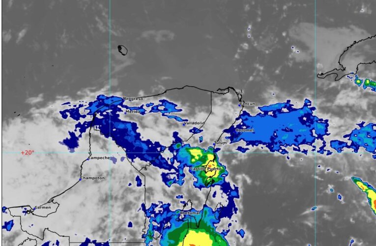 Lluvias intensas y torbellinos para varias regiones de México