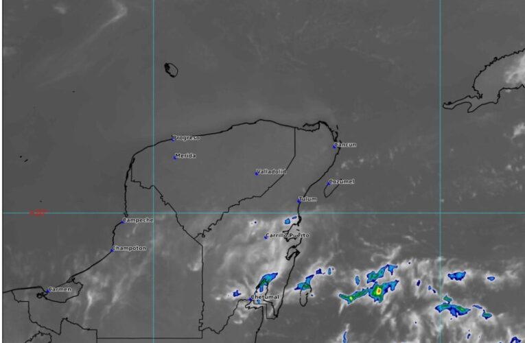 Onda Tropical Número Dos se ubicará sobre la Península de Yucatán