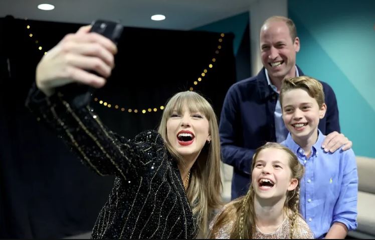 Príncipe William celebró su cumpleaños en concierto de Taylor Swift; Kate Middleton no estuvo presente