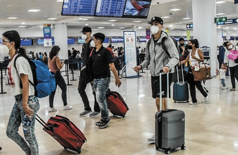 A la baja tráfico de pasajeros en Aeropuerto de Cancún