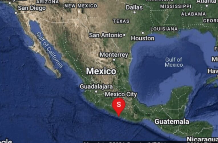 Se registra sismo de 5.2 en Guerrero