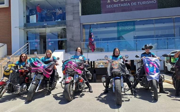 Mujeres bikers de todo México visitarán Hidalgo