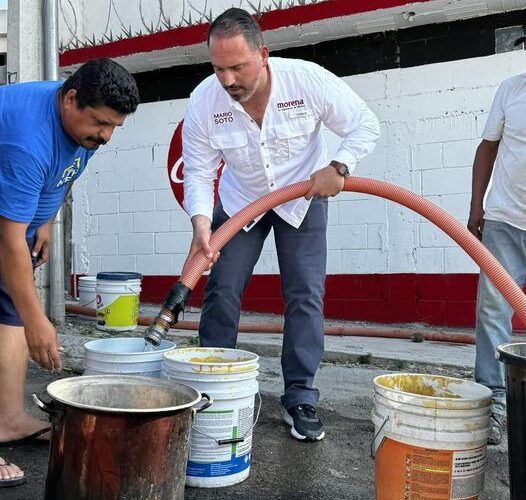 Diputado Mario Soto Cumple su Promesa: Continúa Entregando Agua en García