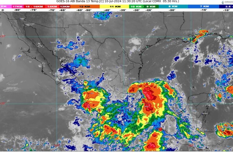 LA ONDA TROPICAL 8 AVANZARÁ SOBRE MÉXICO