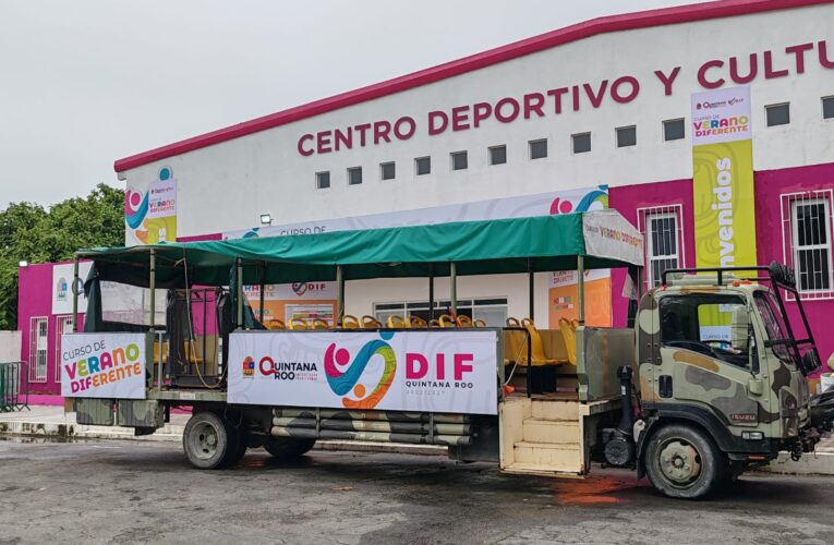 Más de 400 niñas y niños, pasarán un “Un verano DIFerente” en Chetumal: Mara Lezama