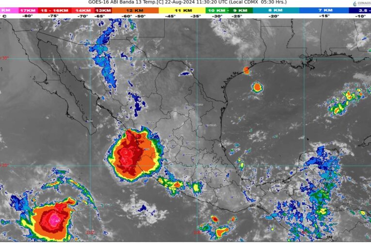 La onda tropical número 17 recorrerá el litoral del Pacífico