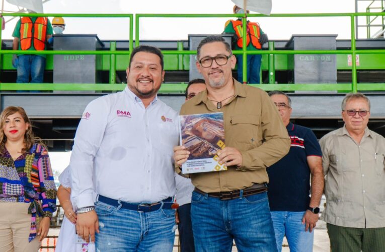 Salvador Murrieta participa en la apertura del Centro de Transferencia de Residuos “El Naranjal”