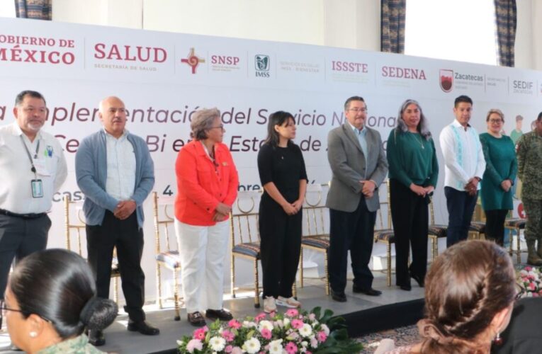 Avanza en Zacatecas implementación del Servicio Nacional de Salud Pública