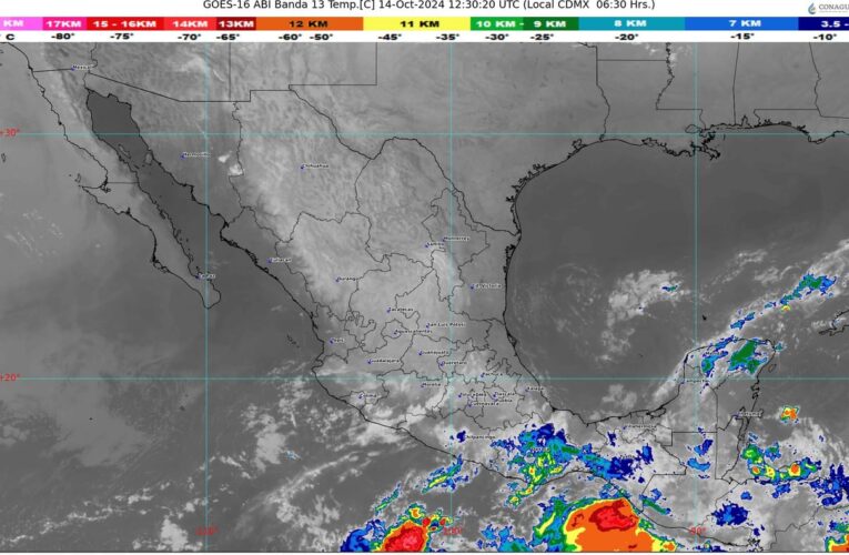 La onda tropical número 26 se desplazará sobre la Península de Yucatán