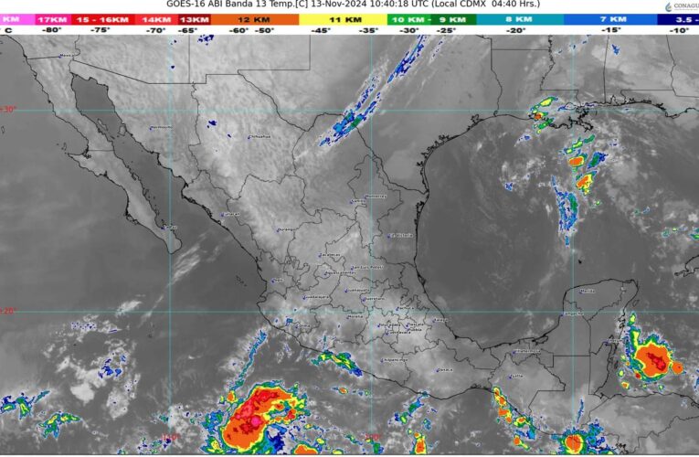 El frente frío número 9 recorrerá el norte y noreste de México