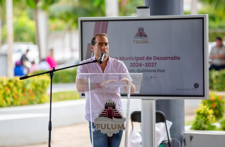 Ayuntamiento de Tulum, organiza foros de consulta ciudadana