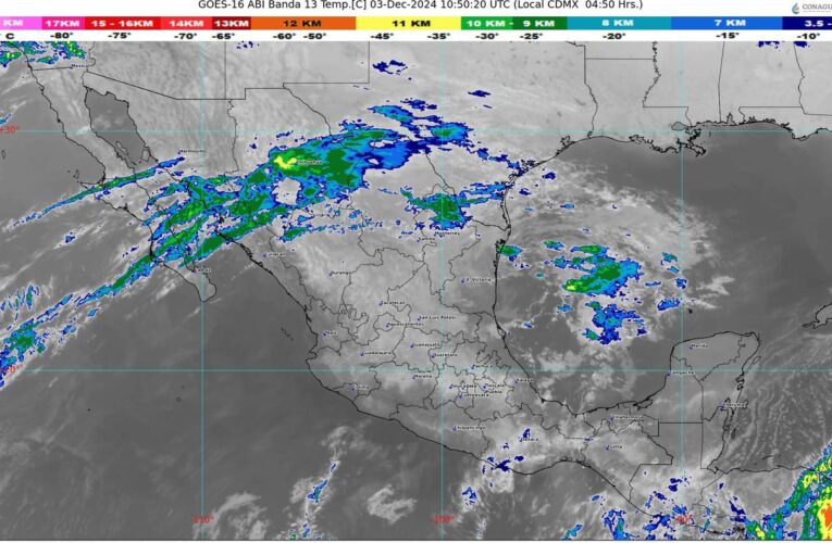 Un nuevo frente frío ingresará a México