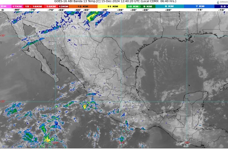 Se aproxima un frente frío al noroeste del país