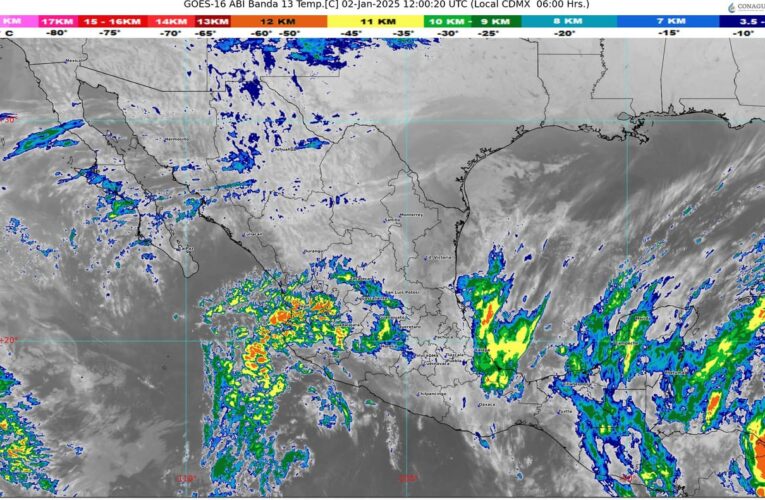 El frente frío 20 se extenderá sobre México