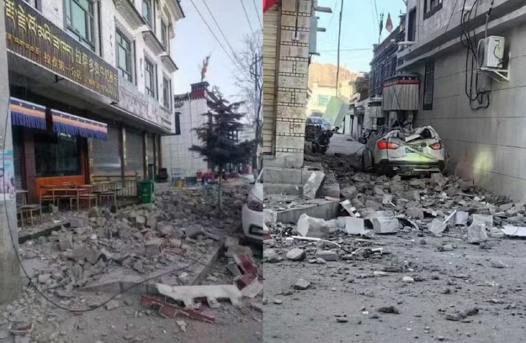 Terremoto en el Tíbet de 6.8 grados deja al menos 95 muertos en China