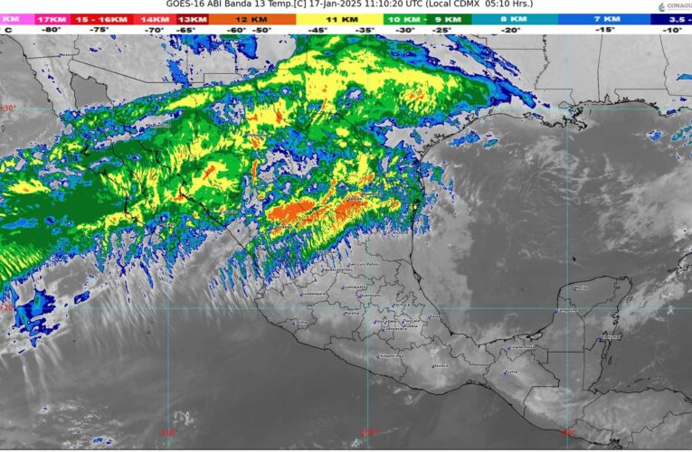Se aproxima un nuevo frente frío a México