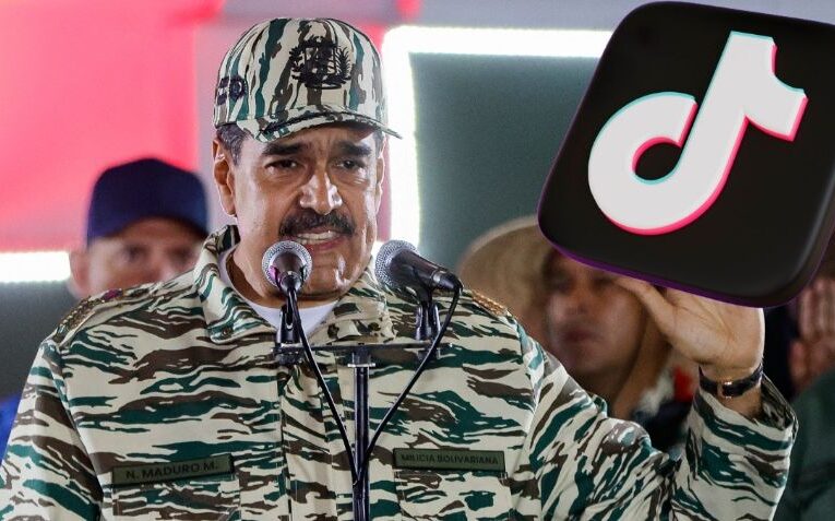 Bloquean TikTok en Venezuela, Maduro dice que la red social tiene “las manos manchadas de sangre”