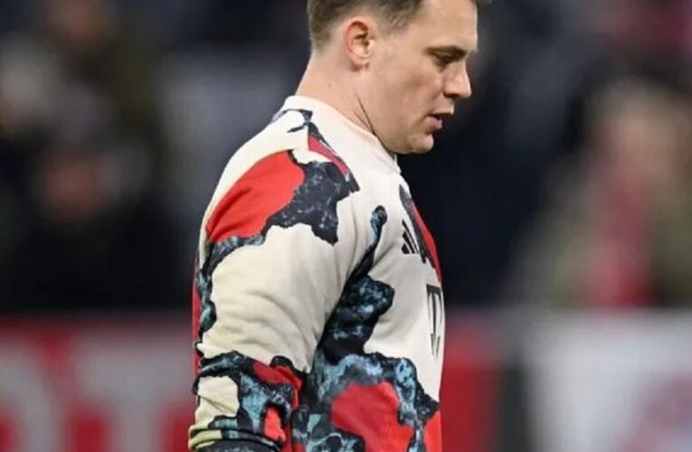 Manuel Neuer se ausenta nuevamente de los entrenamientos del Bayern Múnich