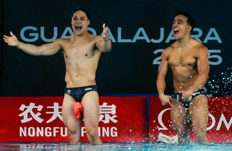 Osmar Olvera y Juan Celaya conquistan la Copa del Mundo de Clavados en Guadalajara y vencen a China