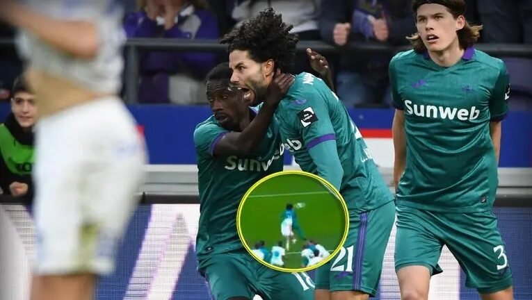 César ‘Chino’ Huerta anota ante Genk, pero Anderlecht cae 1-2 en la Jupiler Pro League