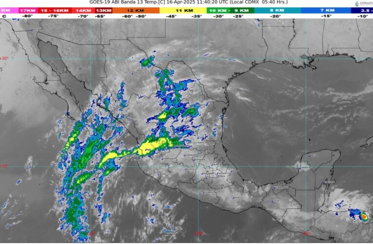 Poca probabilidad de lluvia y ambiente muy caluroso, en la mayor parte de México