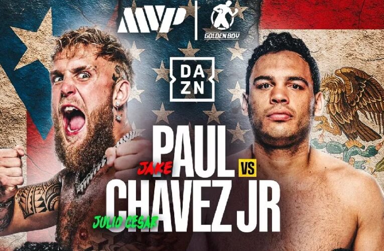 Julio César Chávez Jr. enfrentará a Jake Paul el próximo 28 de junio