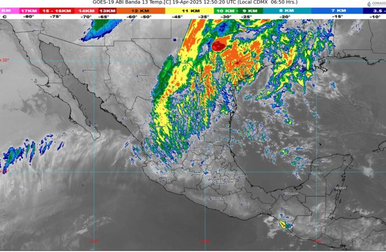Prevén el ingreso del Frente Frío 39 en el noroeste y norte del país