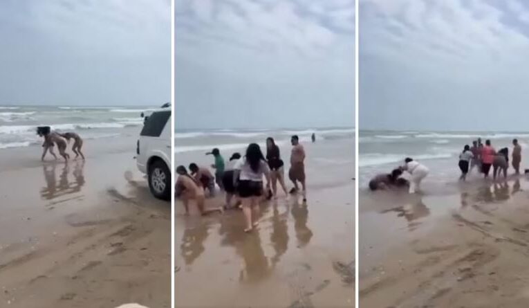 Riña de vacacionistas en Acapulco en plena semana santa 2025 se hace viral