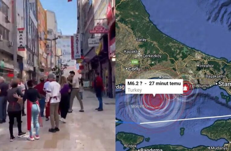 Sismo de magnitud 6.2 sacude Estambul; se registran réplicas y un herido
