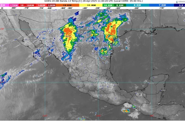 El frente frío número 40 se extenderá sobre la frontera norte de México
